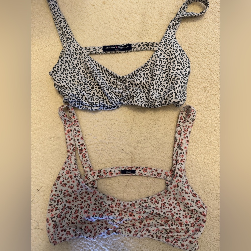 2 Brandy Melville Bralettes